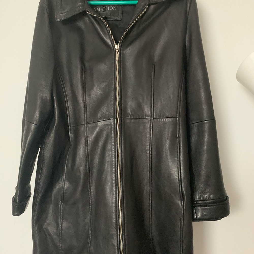 Leather jacket